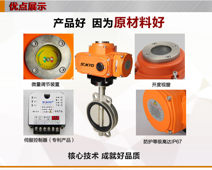 防爆電動(dòng)蝶閥,YTEx-RS防爆電動(dòng)調(diào)節(jié)蝶閥產(chǎn)品優(yōu)點(diǎn)1