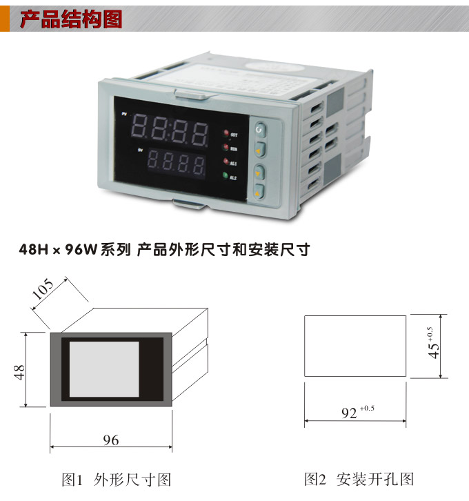 電動操作器,DQ8智能手動操作器,手操器結構圖