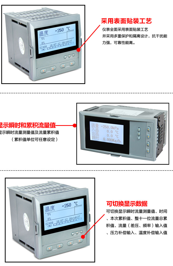 熱量表,DFR9流量積算控制儀細節(jié)圖2