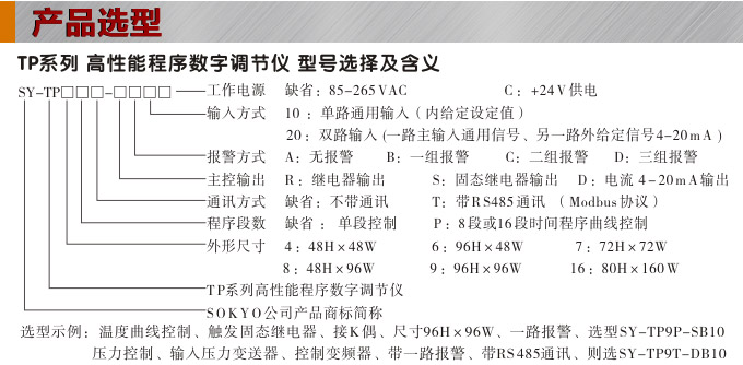 數字調節(jié)儀,TP4數字程序調節(jié)儀,智能PID調節(jié)器產品選型