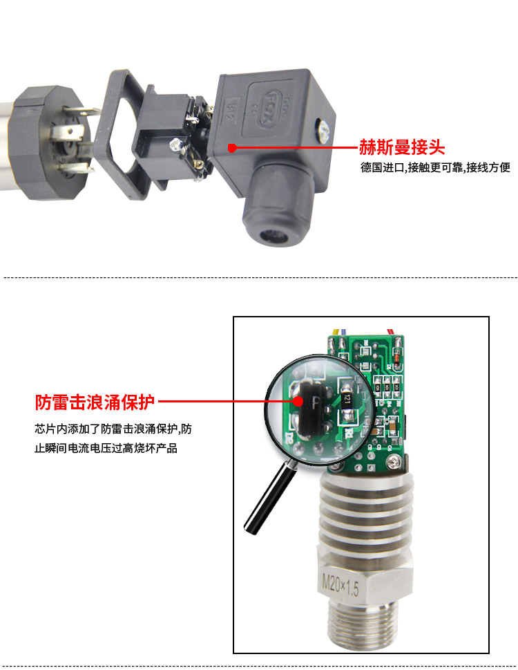  高溫壓力傳感器,PG1300G數(shù)顯壓力傳感器細(xì)節(jié)圖4