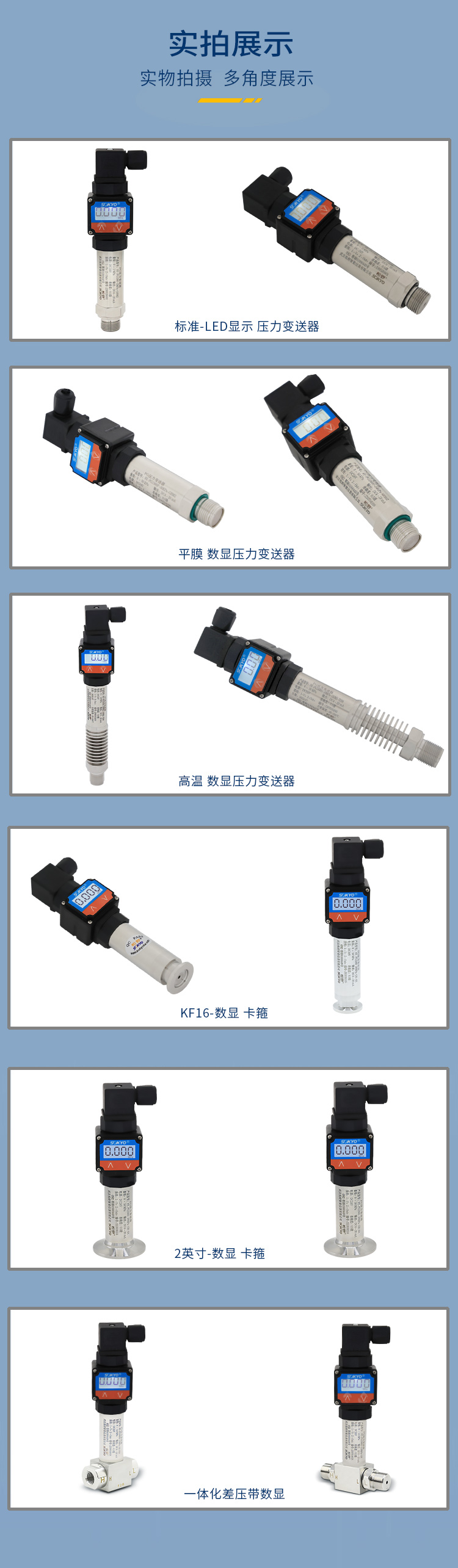 壓力變送器,PG1300數(shù)顯壓力變送器細節(jié)圖1